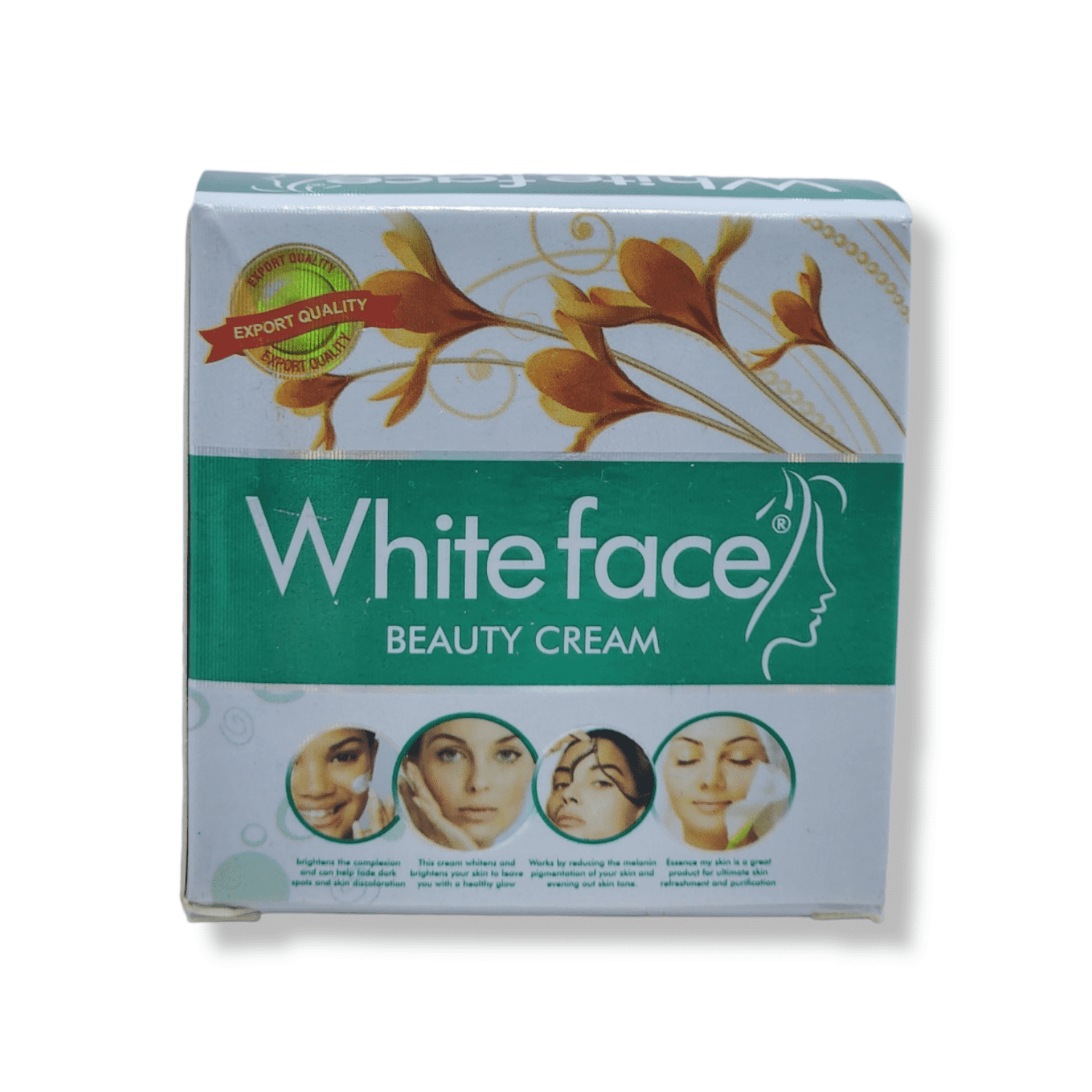 WHITE FACE WHITENING BEAUTY CREAM 100% ORIGINAL 20g 3 WHITE FACE WHITENING BEAUTY CREAM 100% ORIGINAL 20g