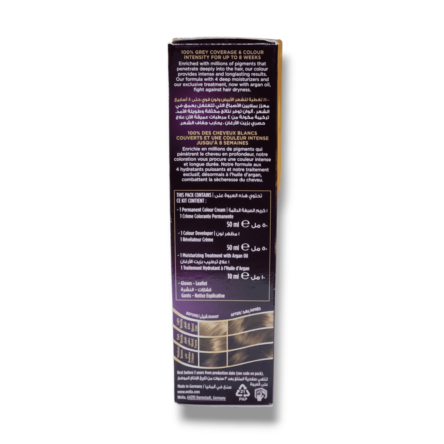 Wella Koleston Hair Color - Dark Blonde 306/0 110ml - Image 4