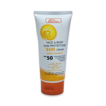 Skin Doctor Sun SPF50 Face and Body Sun Protection Face Cream with Vitamin E 150ml