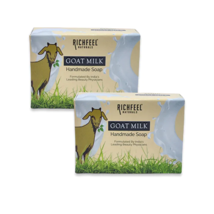 Richfeel Goat Milk Soap 100g (Pack of 2)