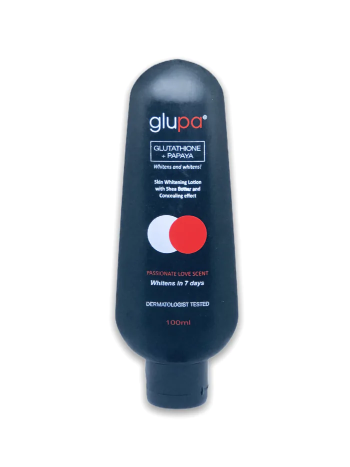 Glupa Glutathione and Papaya skin whitening lotion 100ml