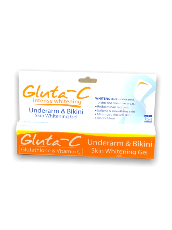 Regain your confidence with Gluta C Underarm and Bikini Skin Whitening Gel! Our lightweight and non-sticky gel reduces darkening and pigmentation naturally and effectively