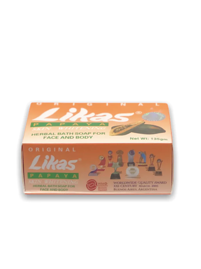 Likas Papaya Skin Whitening Herbal Soap 135g