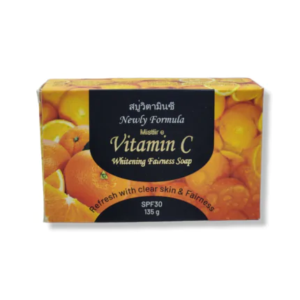 Mistline Whitening Faimess Soap with Vitamin C SPF30 135g