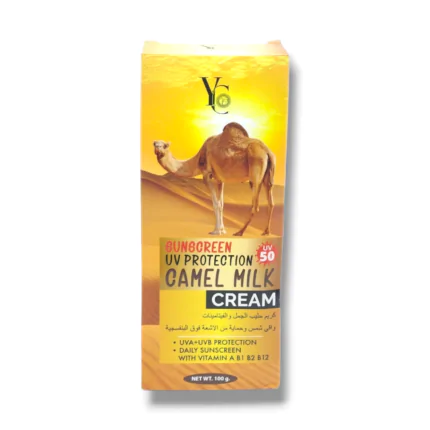 Yc Sunscreen UV Protection UV50 Camel Milk Cream 100g