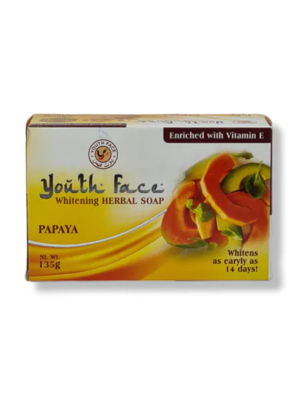 Youth Face Whitening Herbal Papaya Soap 135g