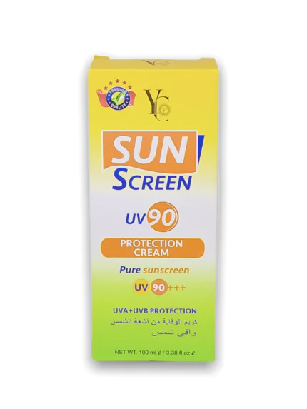 Yc Sunsceen UV90 Protection Cream 100ml